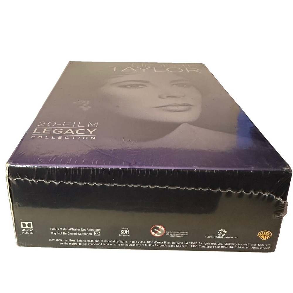 Elizabeth Taylor 20 Film Legacy DVD Collection Box Set/classic dramatic romance - Picture 10 of 10